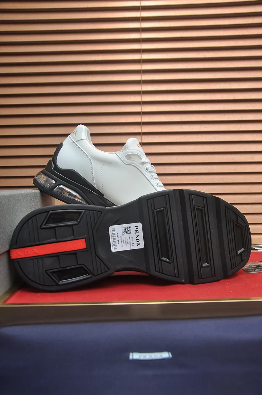 Men's shoes 💰680💶 [PRADA] Top-quality original items, new seasonal styles, high-quality original items, top-quality imported calfskin and original imported glue, imported cowhide lining with original cowhide feet, original outsole! Quality guaranteed! Code 38-45 (45 customized)